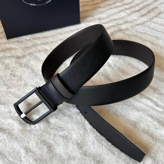 Minimalist Style Reversible Two-Tone Belt