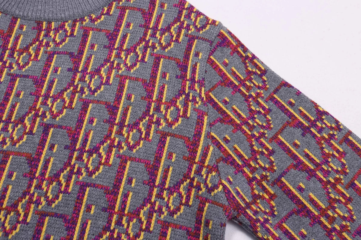 Multitone Monogram Sweater