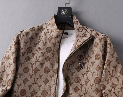 Graffiti Pattern Full Print Jacket