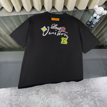 Floral Embroidery T Shirt