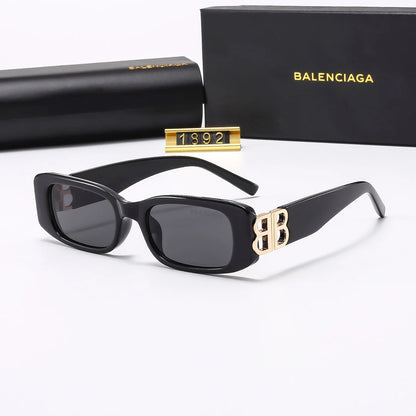 Fashionable Letter Rectangle Sunglasses