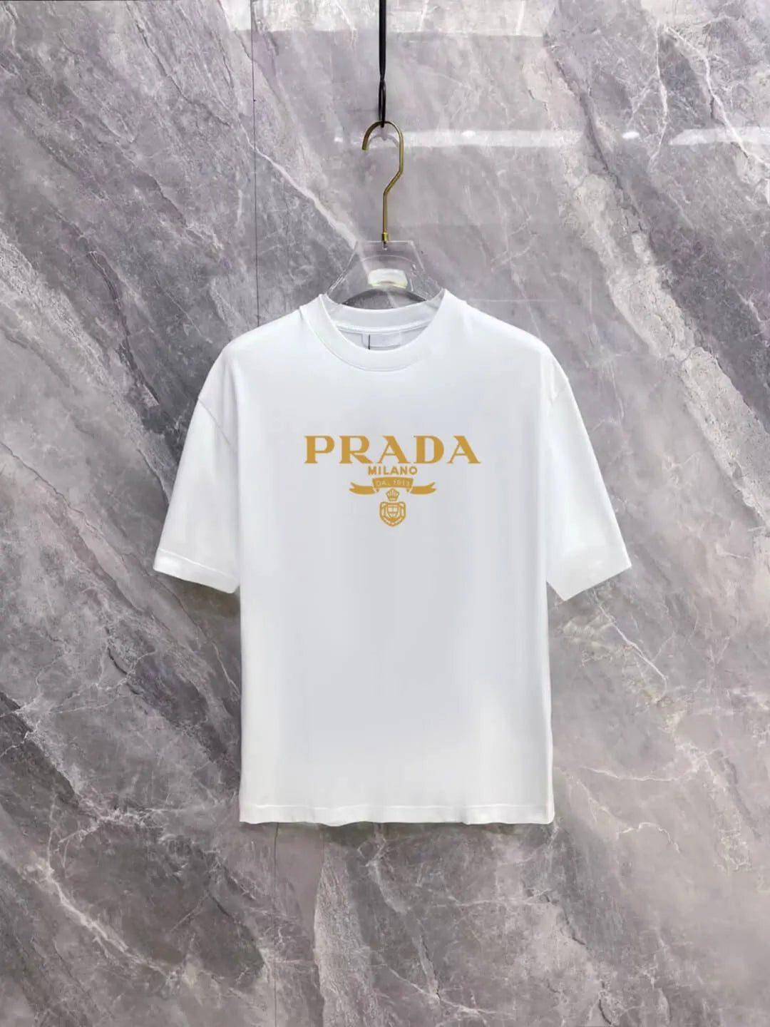 Gold Badge Print  T‑Shirt