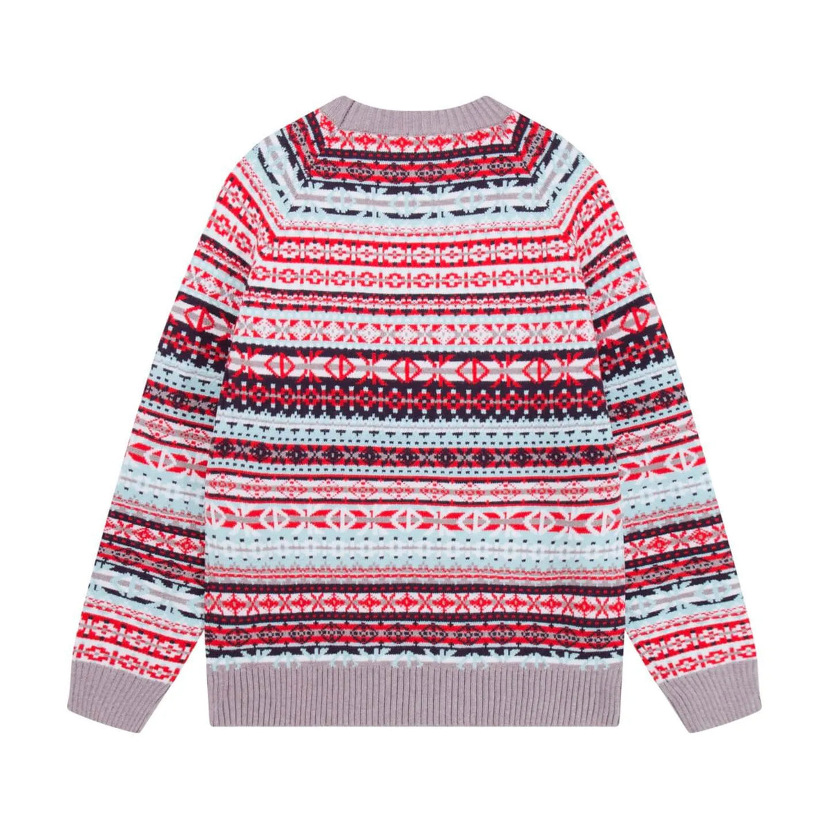 Retro Geo Jacquard Knit