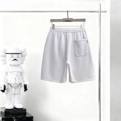 Color‑Block Terry Casual Short