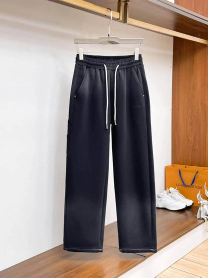 Side Cargo Pocket Embossed Logo Pants