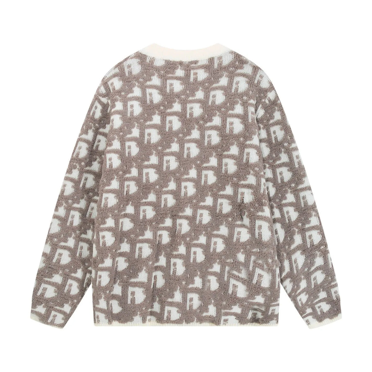 All‑Over Zip Sweater Cardigan