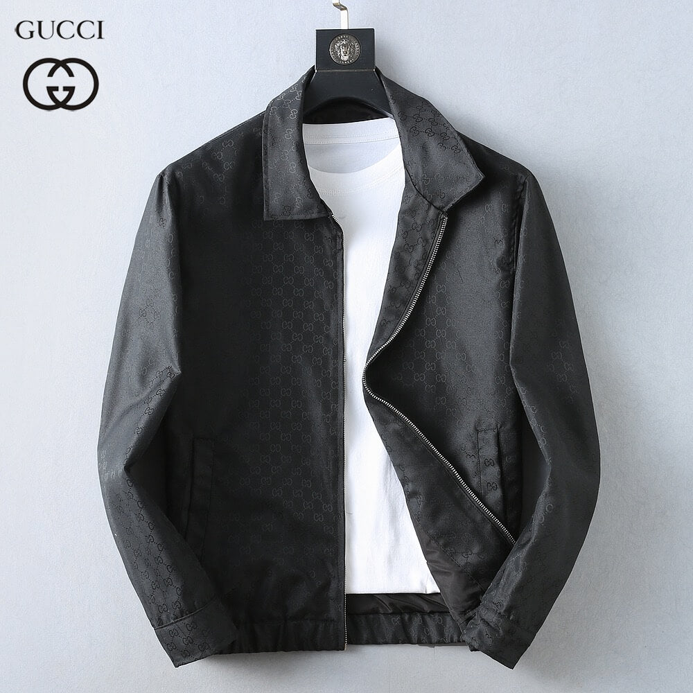 Jacquard Pattern Casual Jacket