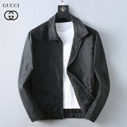 Jacquard Pattern Casual Jacket