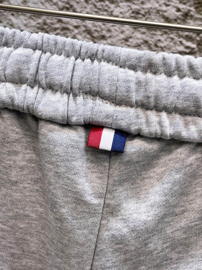 Stripe Detail Drawstring Shorts