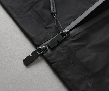 Circular Badge Hooded Jacket