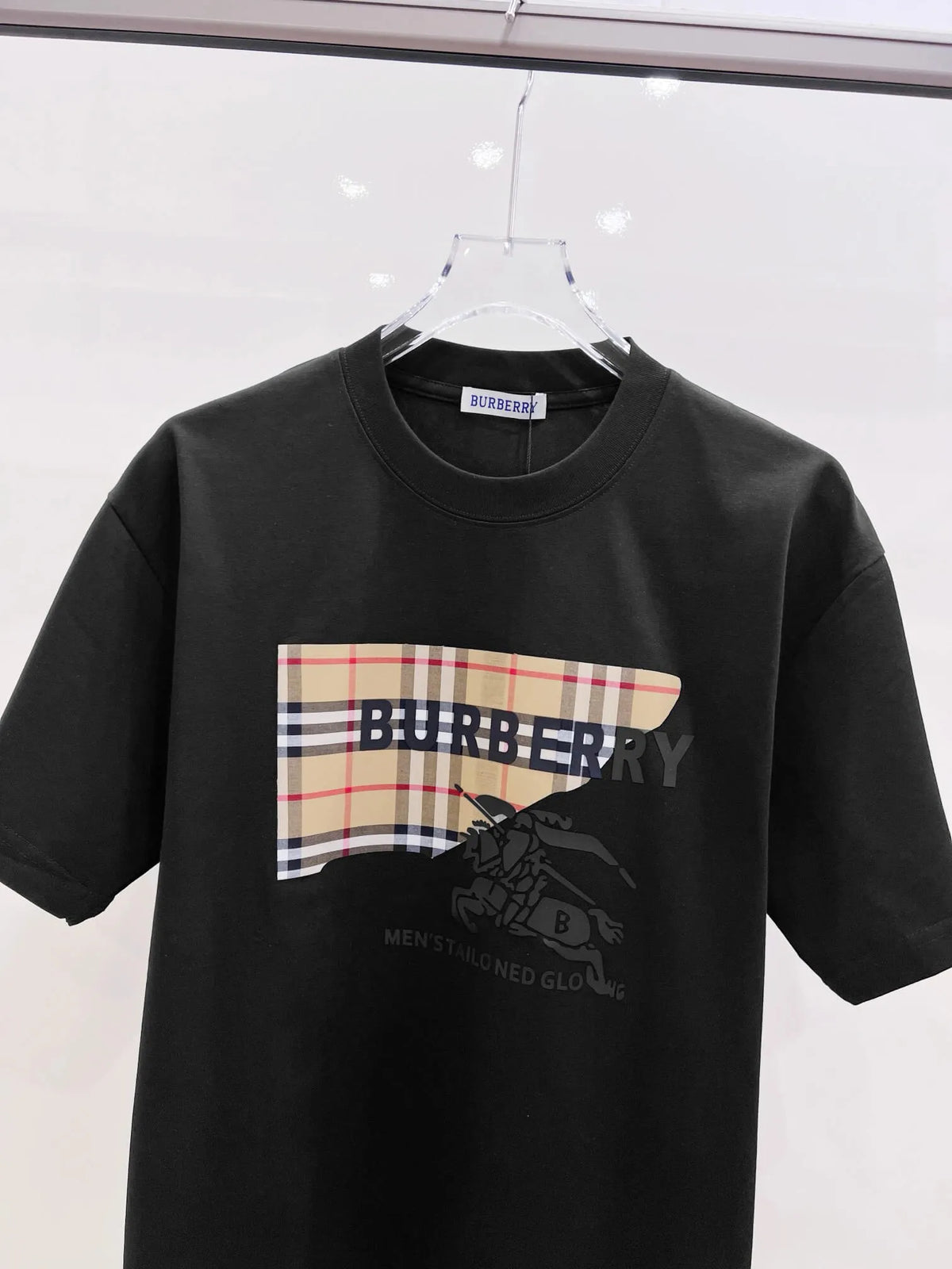 Classic Striped Horse Print T-Shirt