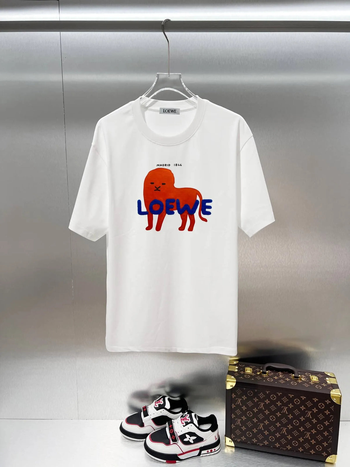 Lion Graphic Print  T‑Shirt