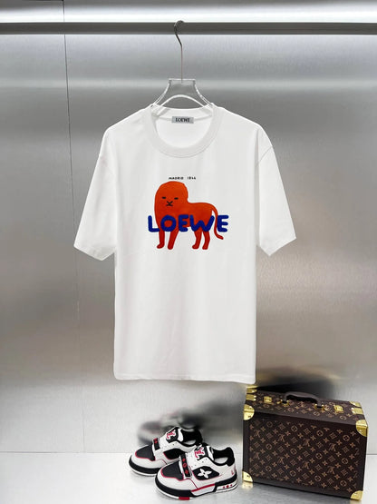 Lion Graphic Print  T‑Shirt