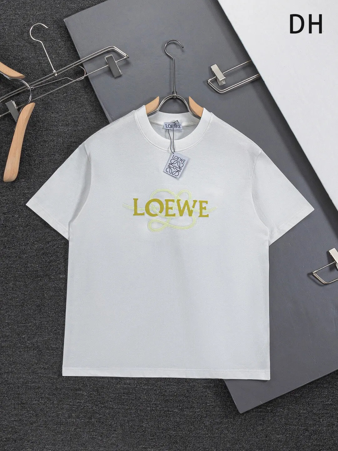 New Letter Embroidered T‑Shirt