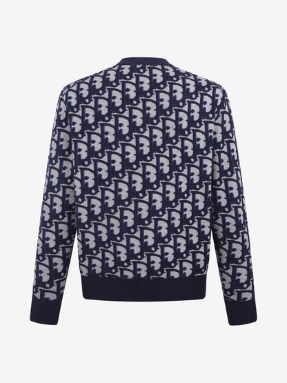 All-Over Jacquard Sweatshirt