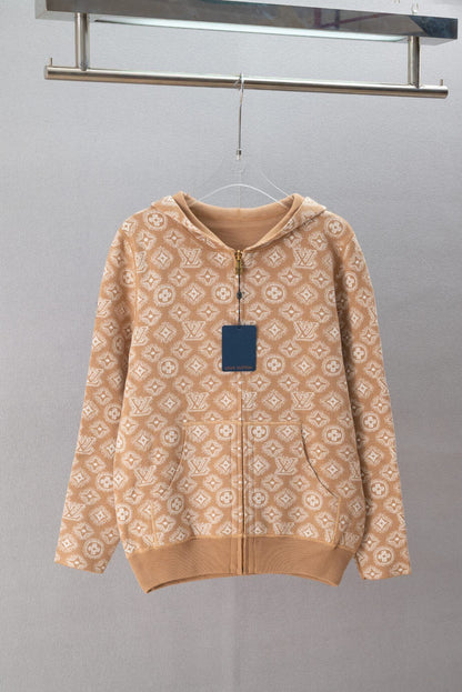 Reversible Cashmere Knit Jacket