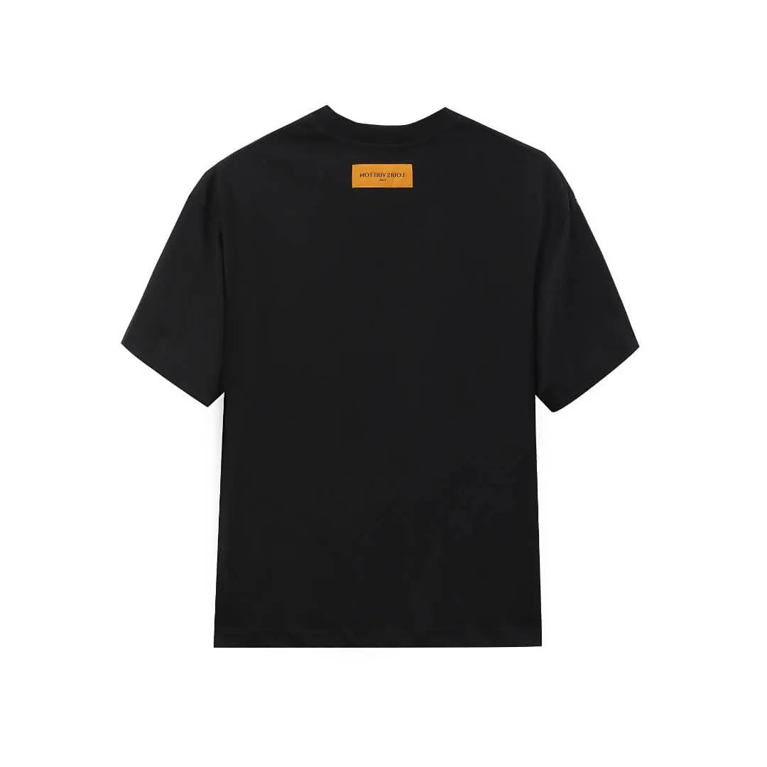Blue Clover Sound Wave Print T-Shirt