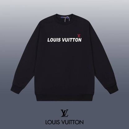 Classic Crew Neck Print Sweatshirt
