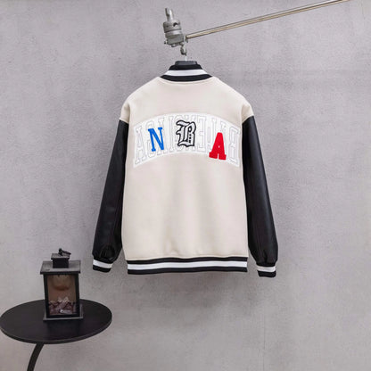 Runway‑Style Baseball Jacket