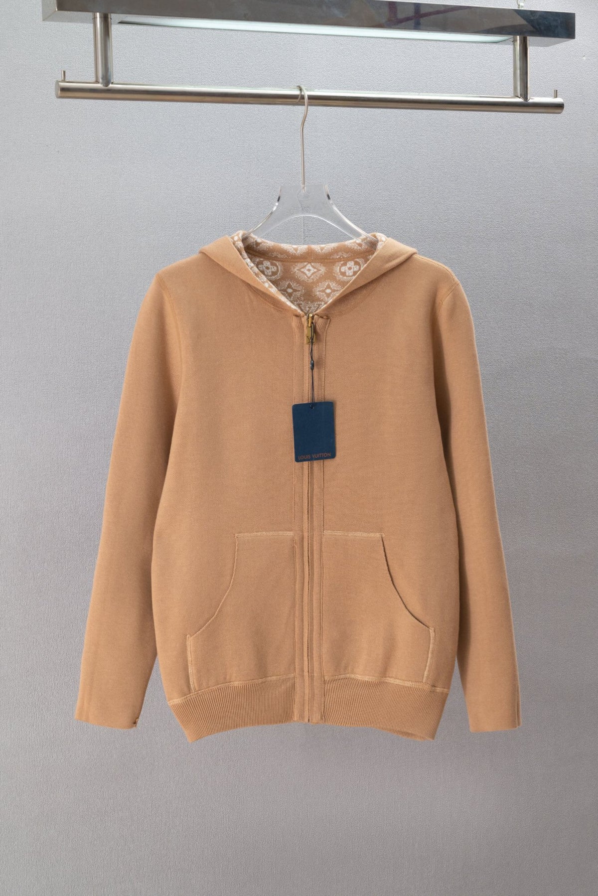 Reversible Cashmere Knit Jacket