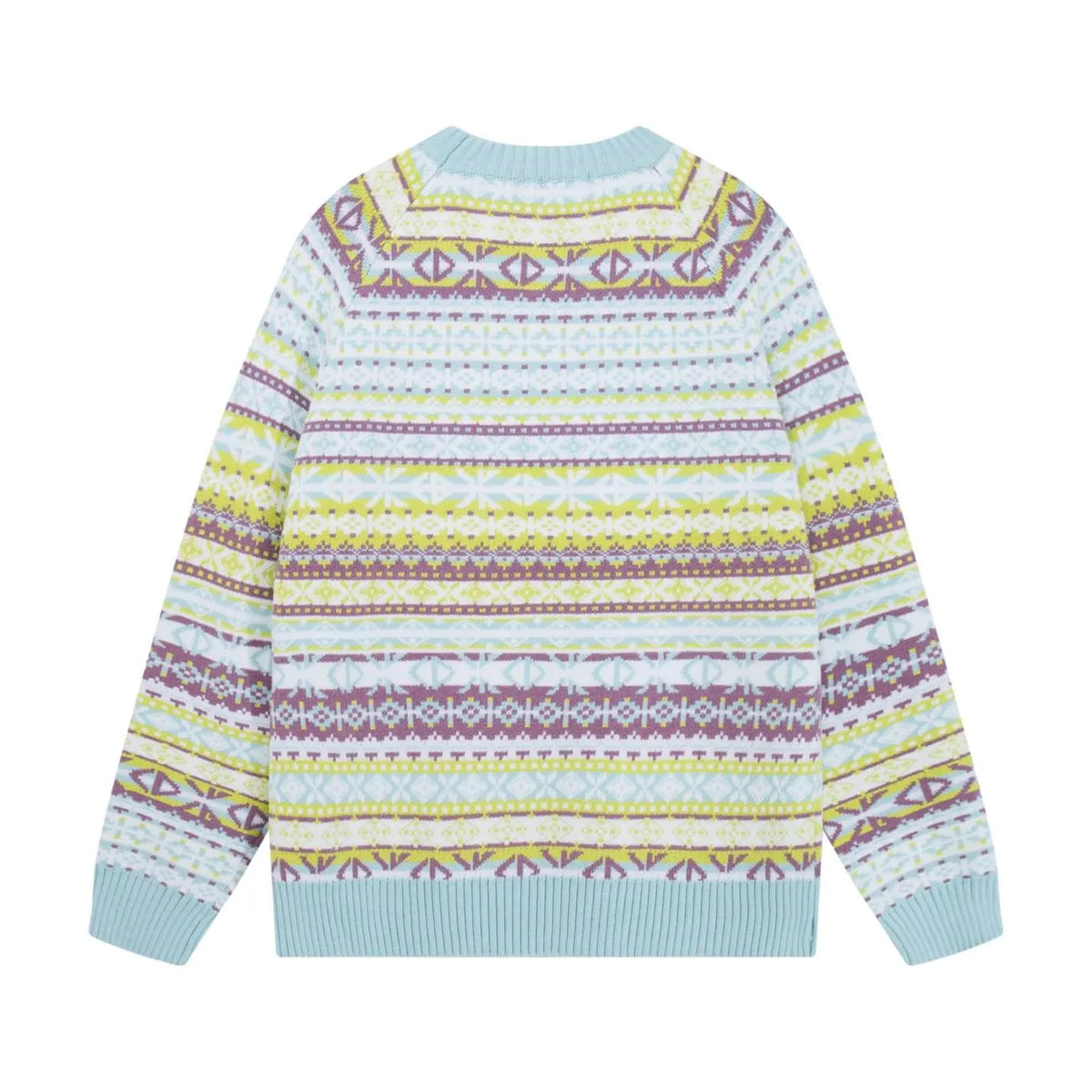 Retro Geo Jacquard Knit