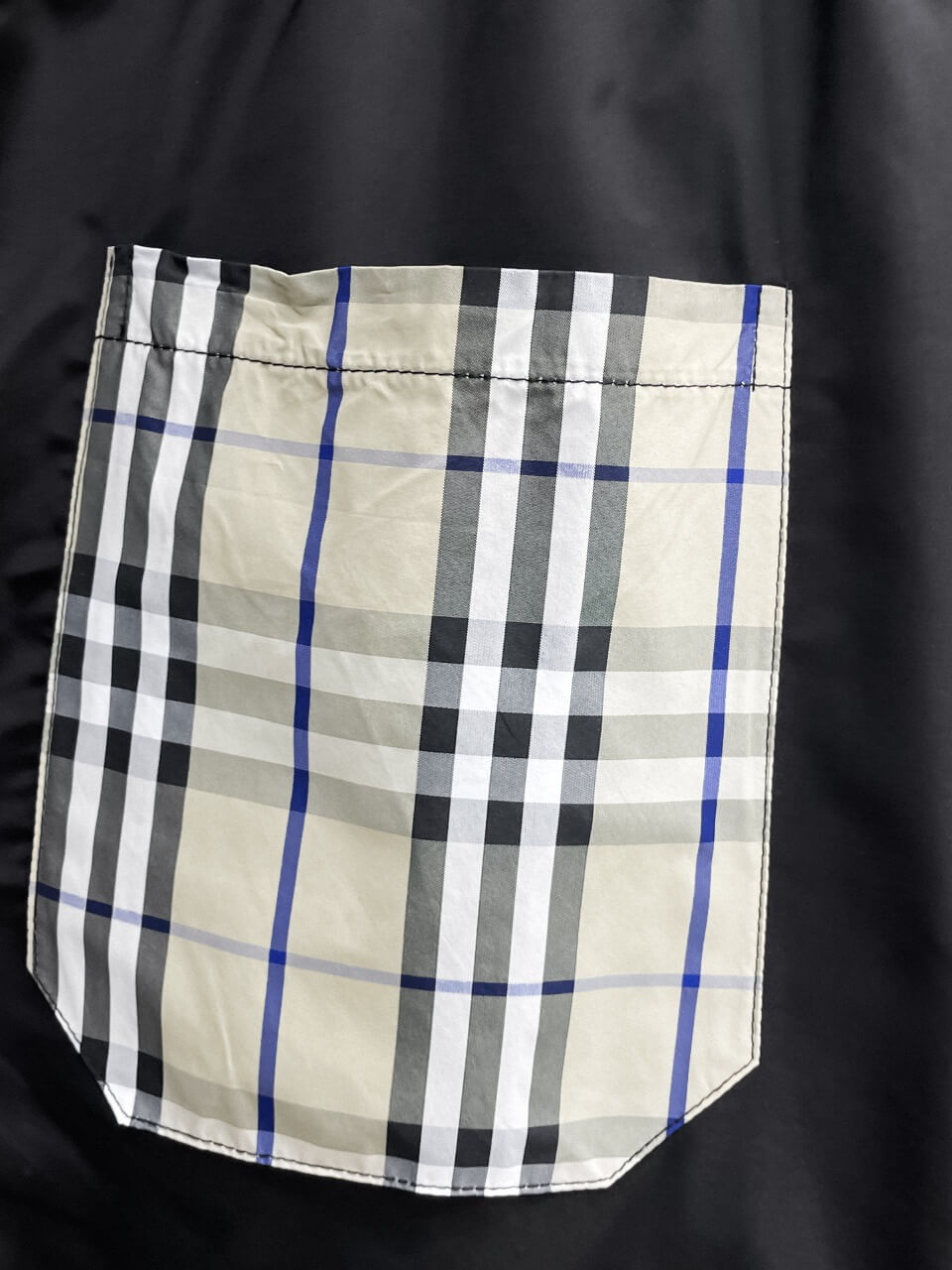 Contrast Patchwork Casual Short