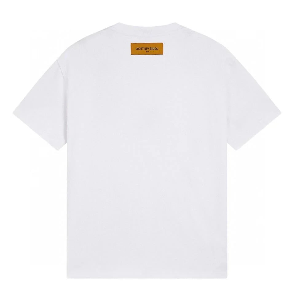 Color Pattern Print T Shirt
