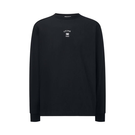 Classic Pattern Embroidered Sweatshirt