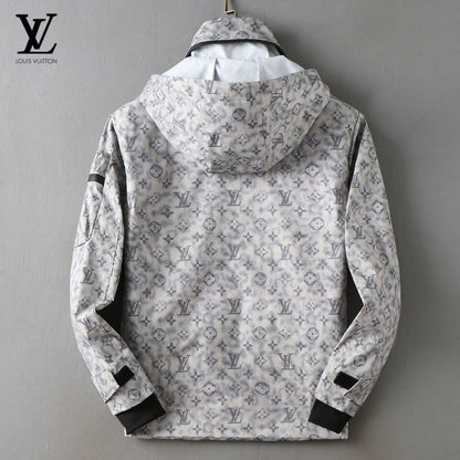 Tech Pocket Hooded Utility Jacket