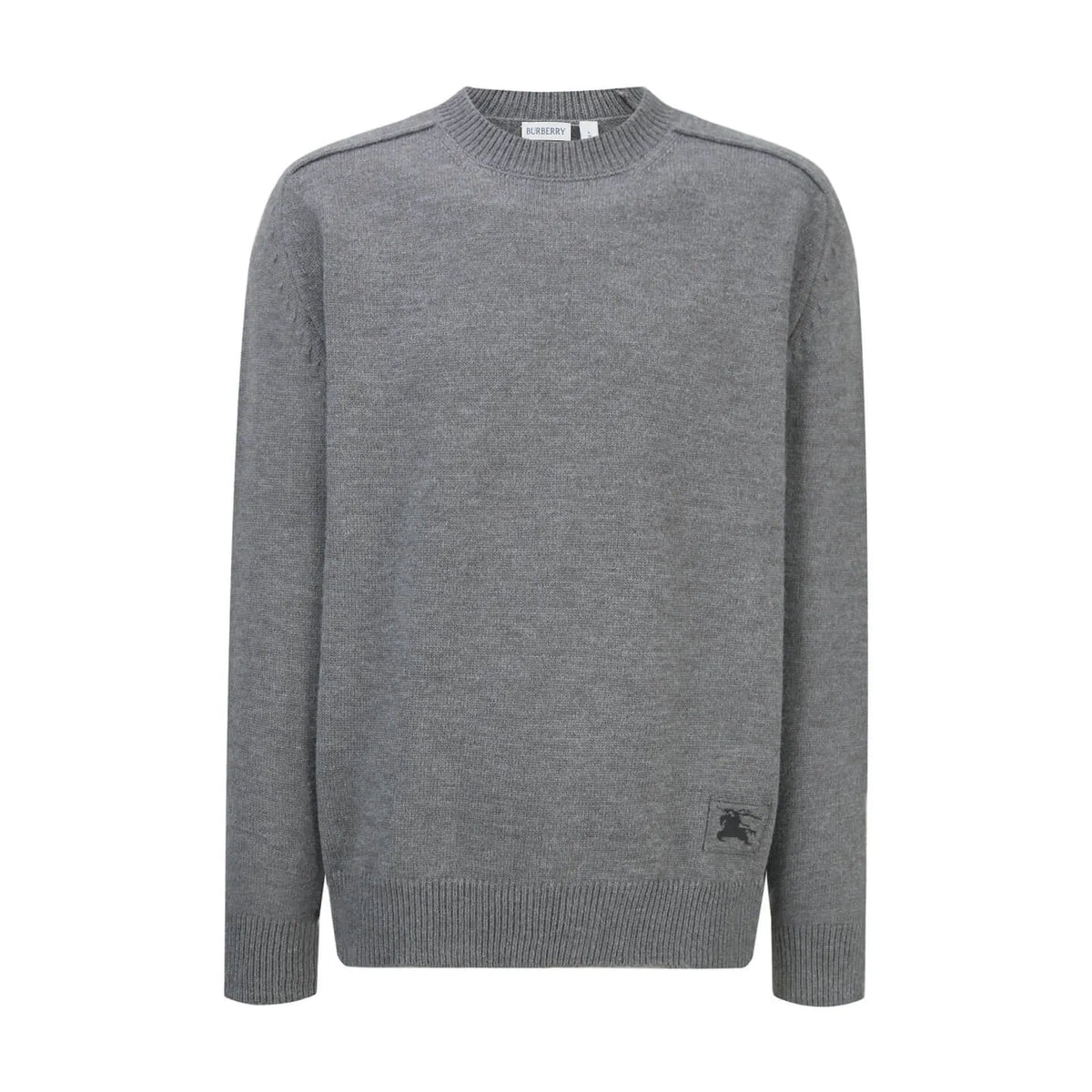 Solid Crew Neck Sweater
