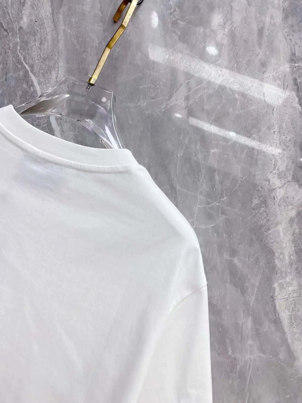 Gold Badge Print  T‑Shirt