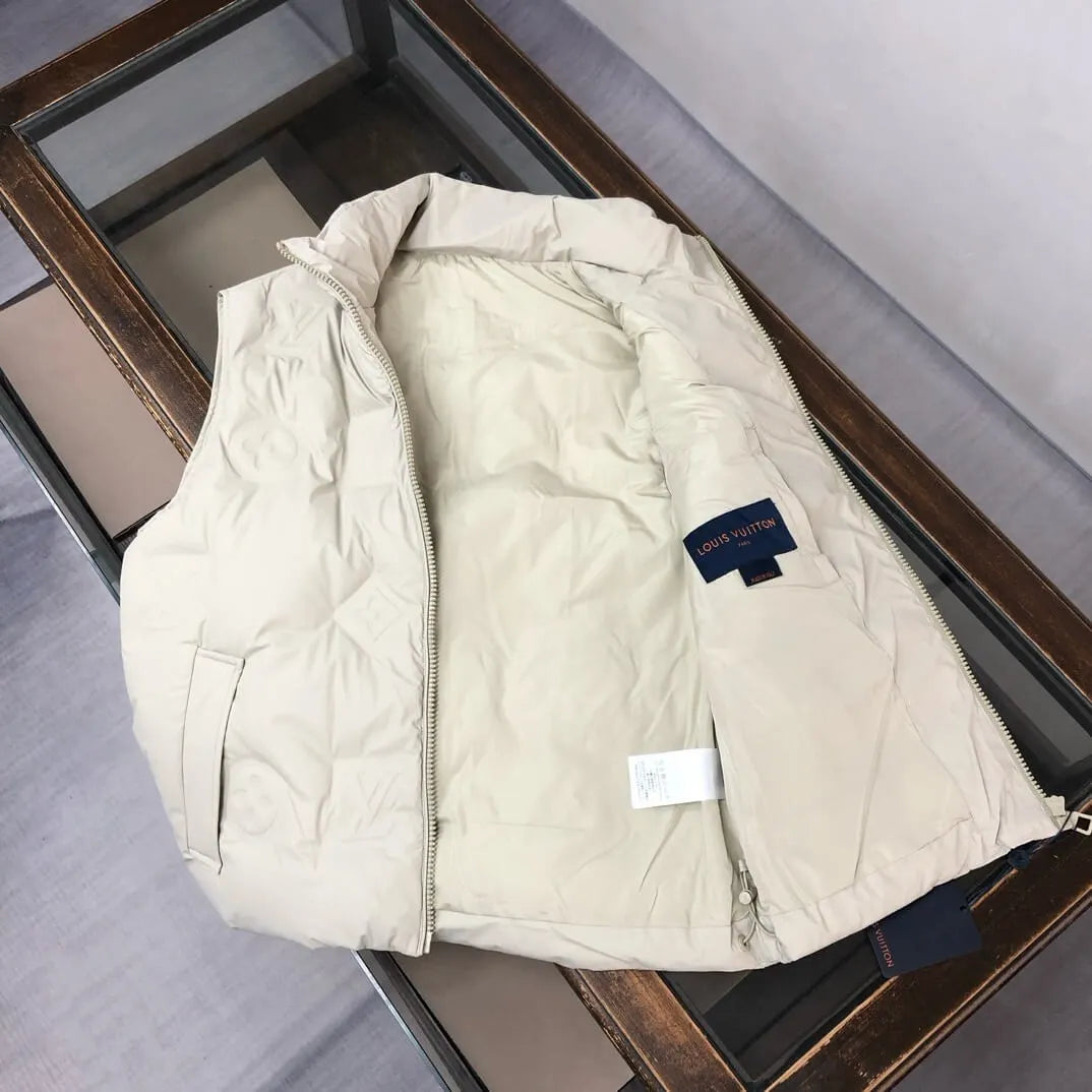 Carved Letter Down Jacket