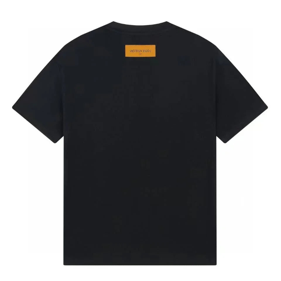 Color Pattern Print T Shirt