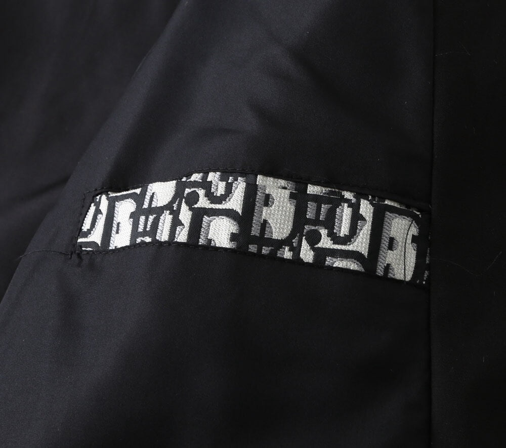 Monogram Spliced Hooded Jacket