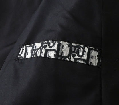Monogram Spliced Hooded Jacket