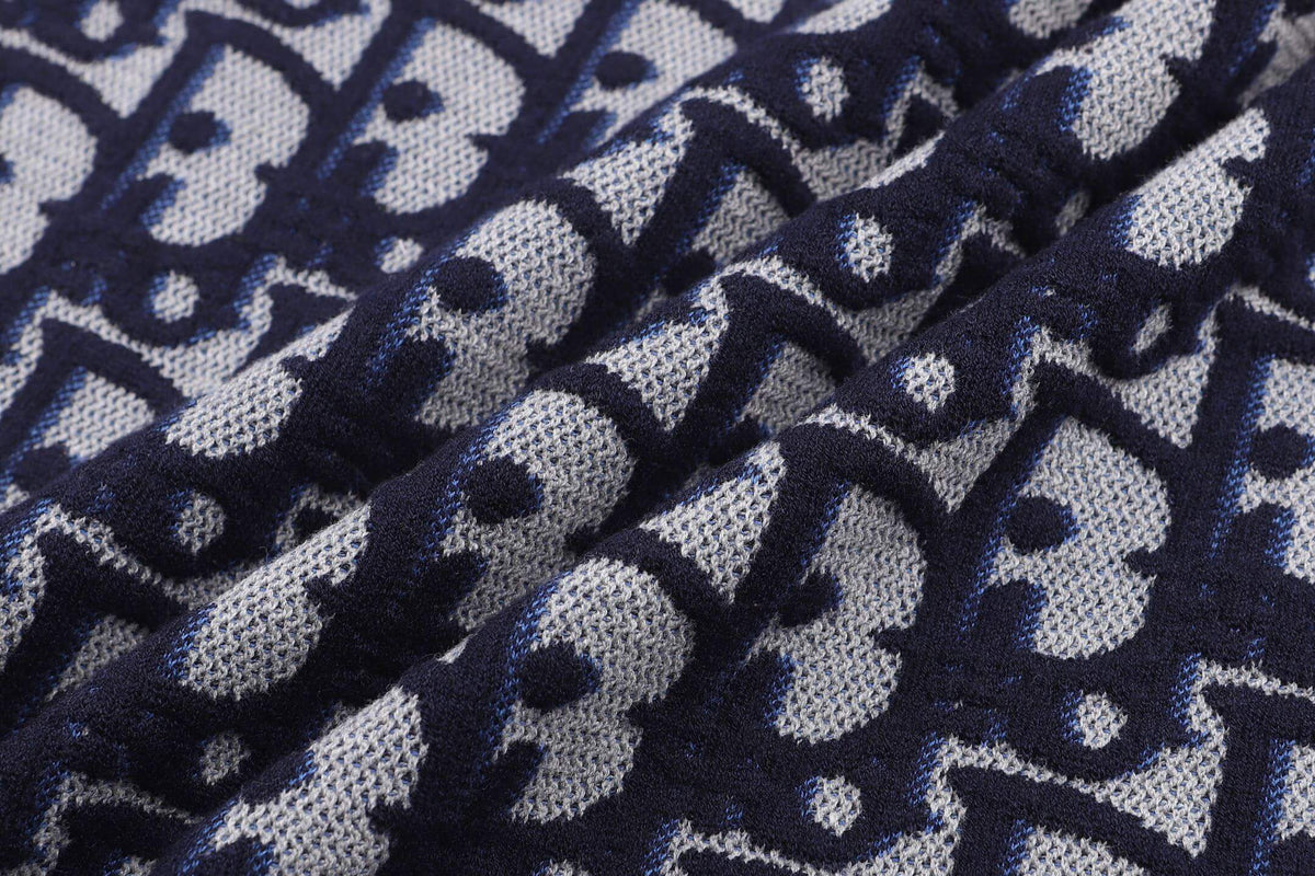 All-Over Jacquard Sweatshirt