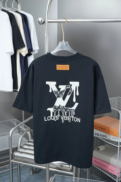 Back Melt Print  T‑Shirt