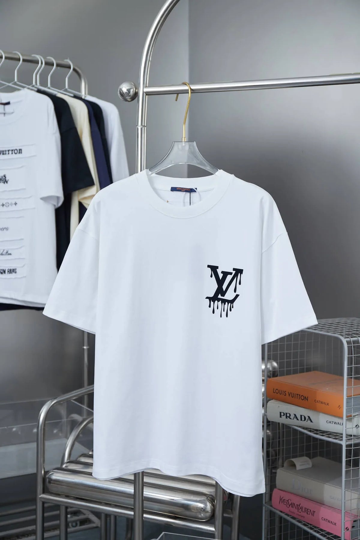 Back Melt Print  T‑Shirt
