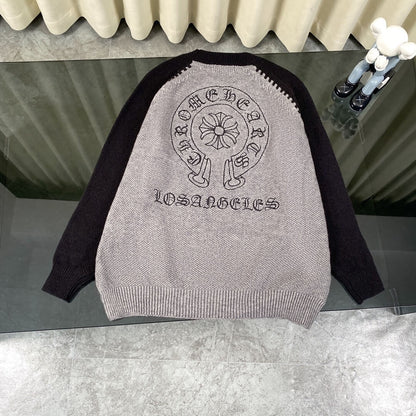 Sanskrit Cross Embroidered Sweatshirt
