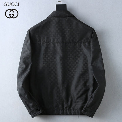 Jacquard Pattern Casual Jacket
