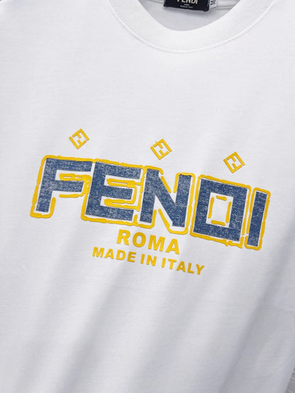 Letter Print  T‑Shirt