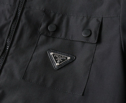 Pocket Utility Hooded Jacket