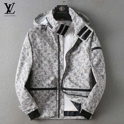 Tech Pocket Hooded Utility Jacket