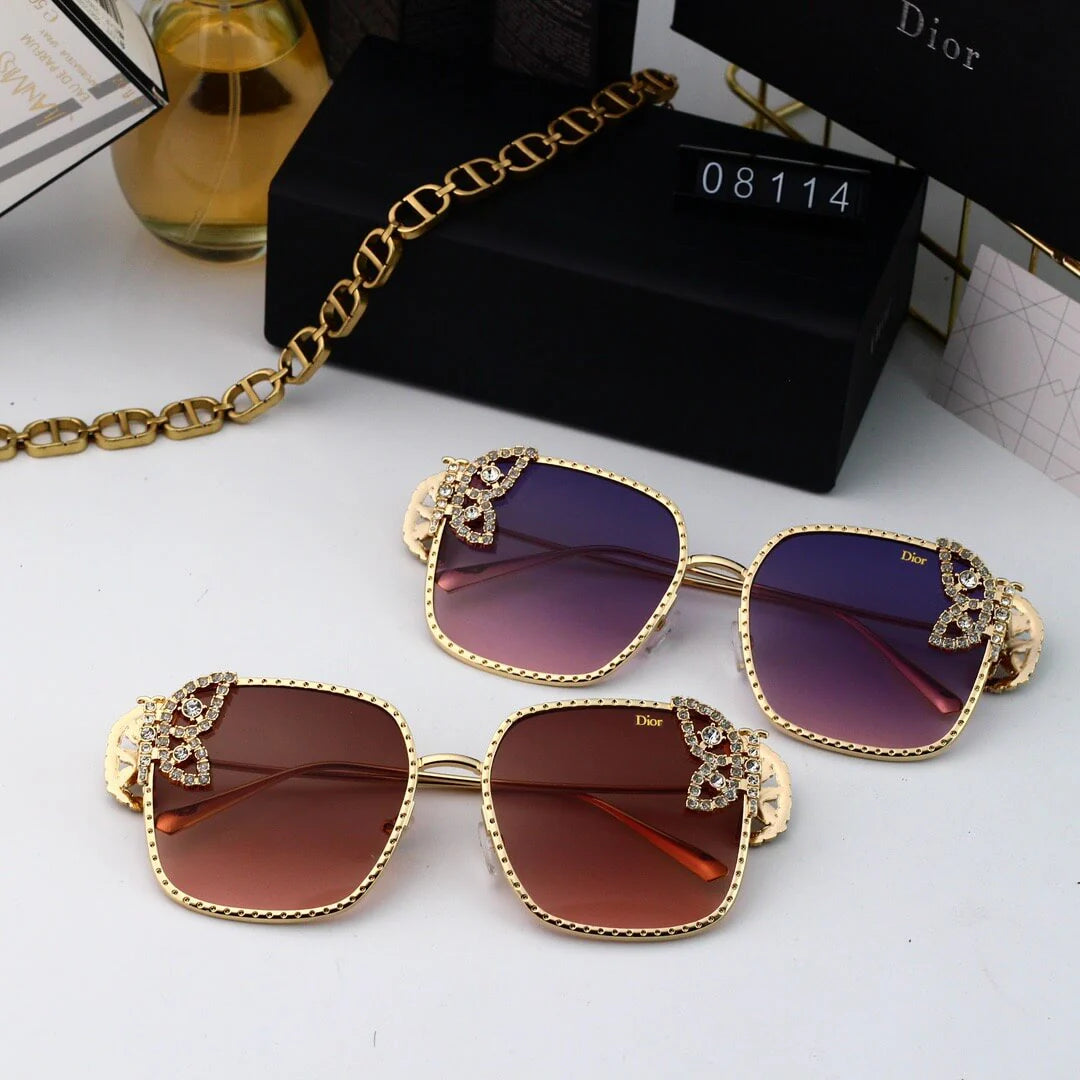 Catwalk Metal Butterfly Sunglasses