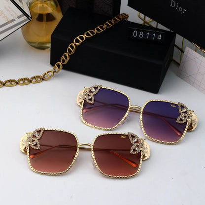 Catwalk Metal Butterfly Sunglasses