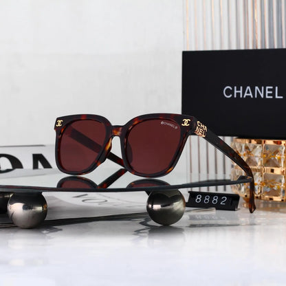 Logo Literary Square Sunglasses