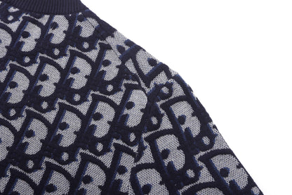 All-Over Jacquard Sweatshirt