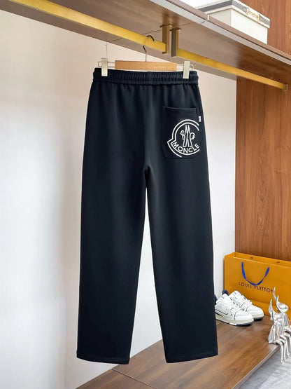 Logo Print Straight‑Leg sweatpants