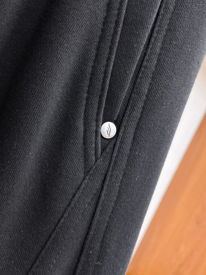 Side Circular Logo Embroidery Pants