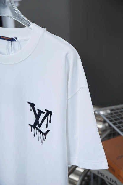 Back Melt Print  T‑Shirt